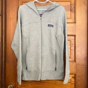 Patagonia Quilted Zip Up Sweatshirt